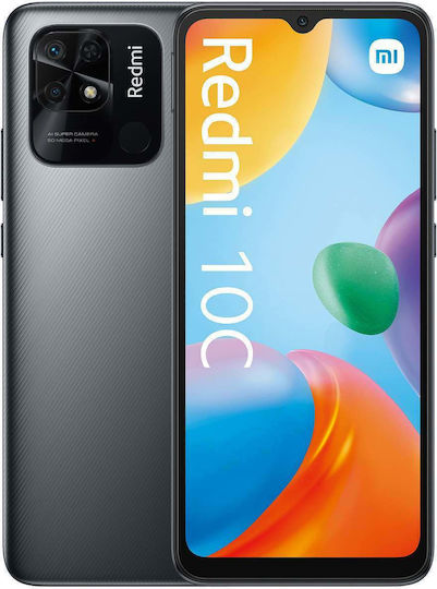 Xiaomi Redmi 10C NFC Dual SIM (4GB/128GB) Graphite Grey view 1