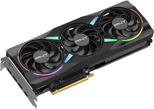 PNY GeForce RTX 5070 12GB GDDR7 ARGB EPIC-X RGB OC Triple Fan Graphics Card view 3
