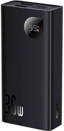 Baseus Adaman2 Overseas Edition Power Bank 10000mAh 30W with 2 USB-A Ports and USB-C Port Power Delivery Overseas Edition vue 3