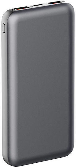 Ldnio PQ10 Power Bank 10000mAh 22.5W with 2 USB-A Ports Gray view 5
