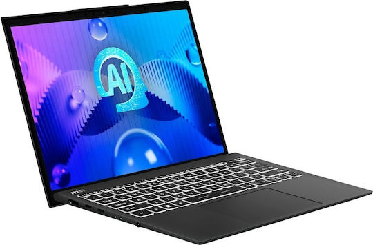 MSI Prestige 13 AI Evo A1MG-070PL 13.3" OLED (Ultra 7-155H/32GB/1TB SSD/W11 Home) Stellar Gray (US Keyboard) view 2