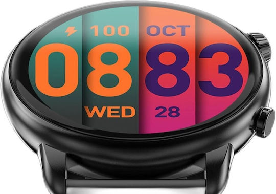 Imiki Holo TG2 46mm Smartwatch with Heart Rate Monitor (Black) view 6