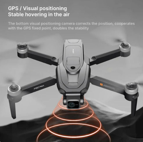 Pihot P90 Max Drone with 720p Camera and Controller view 6