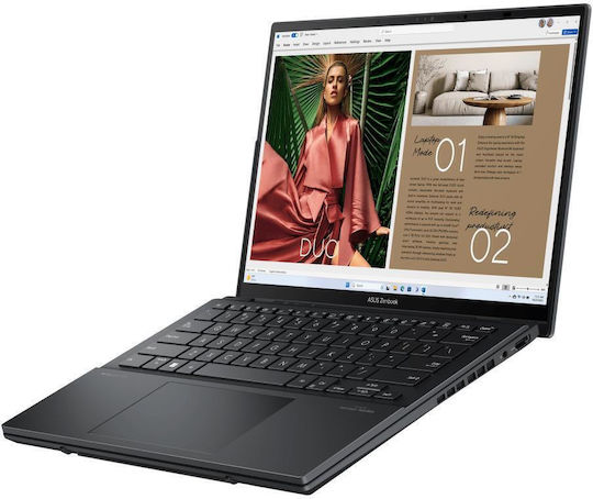 Asus Zenbook Duo UX8406CA-PZ009W 14" OLED Touchscreen 120Hz (Ultra 9-285H/32GB/2TB SSD/W11 Home) (US Keyboard) view 2