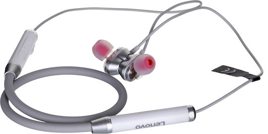 Lenovo HE08 In-ear Bluetooth Handsfree Earphones White view 2