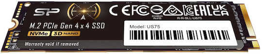 Silicon Power US75 SSD 1TB M.2 Type With PCI Express 4.0 Connection PS5 Compatible SP01KGBP44US7505 view 4