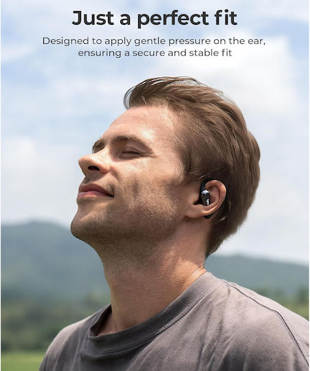Bone Conduction Bluetooth Handsfree Earphones with Sweat Resistance Black view 5