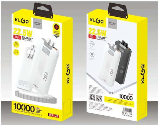 KLGO KP-28 Power Bank 10000mAh 22.5W White view 1