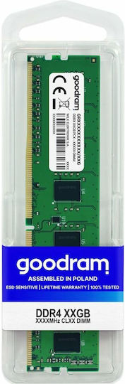 GoodRAM DDR4 with Module 1x32GB and Speed 3200 for Desktop GR3200D464L22/32G vue 3