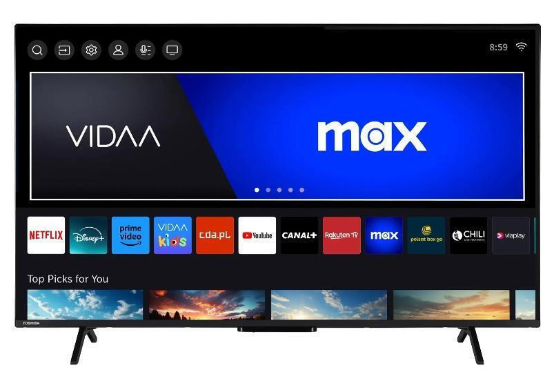Toshiba Smart Television 50" 4K UHD LED QV24 HDR (2023) view 7