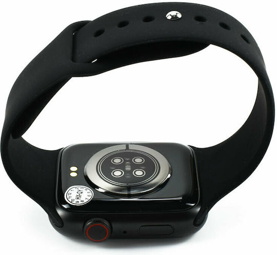 Andowl R36 Smartwatch with Heart Rate Monitor (Black) view 6