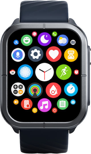 Mibro C3 Smartwatch with Heart Rate Monitor (Black) view 3