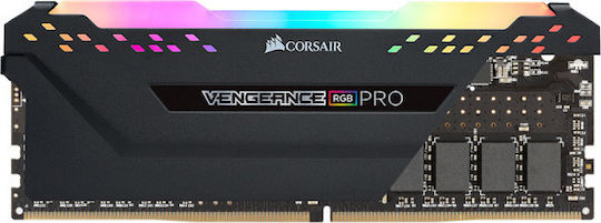 Corsair Vengeance RGB Pro DDR4 16GB RAM with 2x8GB Modules and Speed 3000 for Desktop CMW16GX4M2C3000C15 view 3