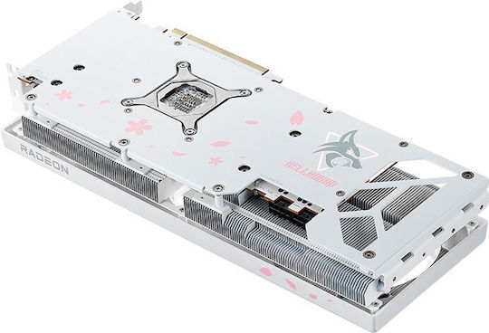 PowerColor Radeon RX 7800 XT 16GB GDDR6 Hellhound Sakura Graphics Card vue 4