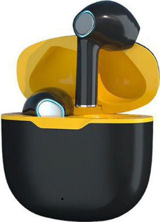 Moin Max Air P87 In-ear Bluetooth Handsfree Earphones with Charging Case Black view 2