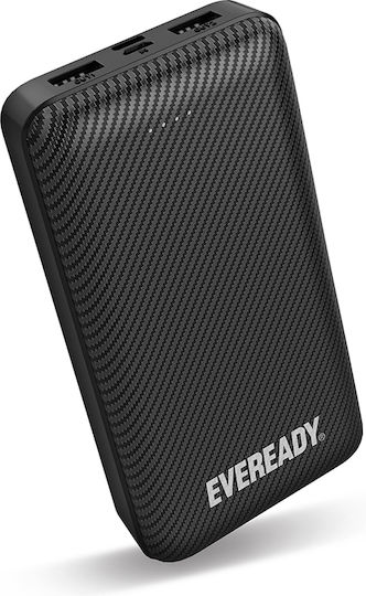 Eveready PX20B Power Bank 20000mAh with 2 USB-A Ports Black