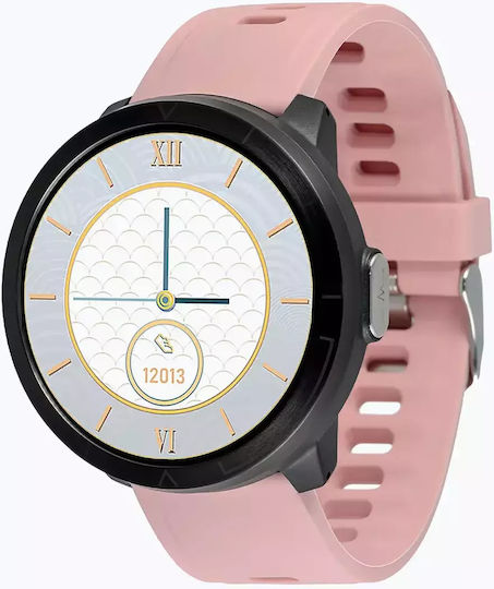 Watchmark WM18 Smartwatch with Heart Rate Monitor (Pink) view 4