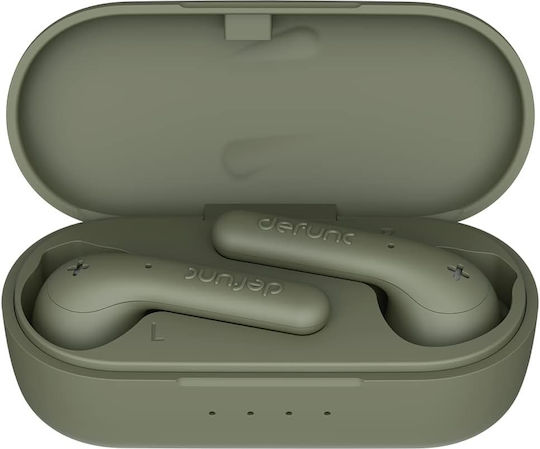Defunc True Basic In-ear Bluetooth Handsfree Earphones with Charging Case Green view 9