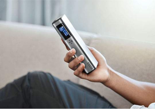 Alogic Ruck Power Bank 20000mAh 130W with USB-A Port and 2 USB-C Ports Silver view 2