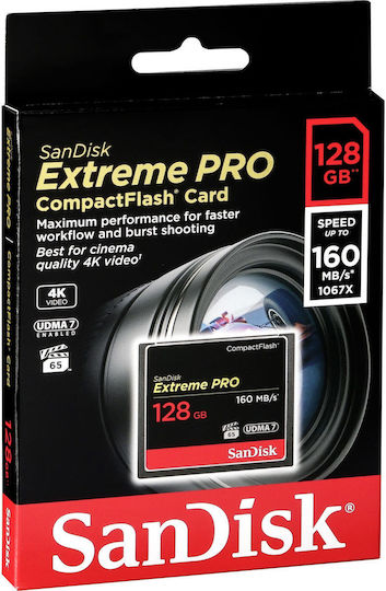 Sandisk Extreme Pro CompactFlash 128GB view 4
