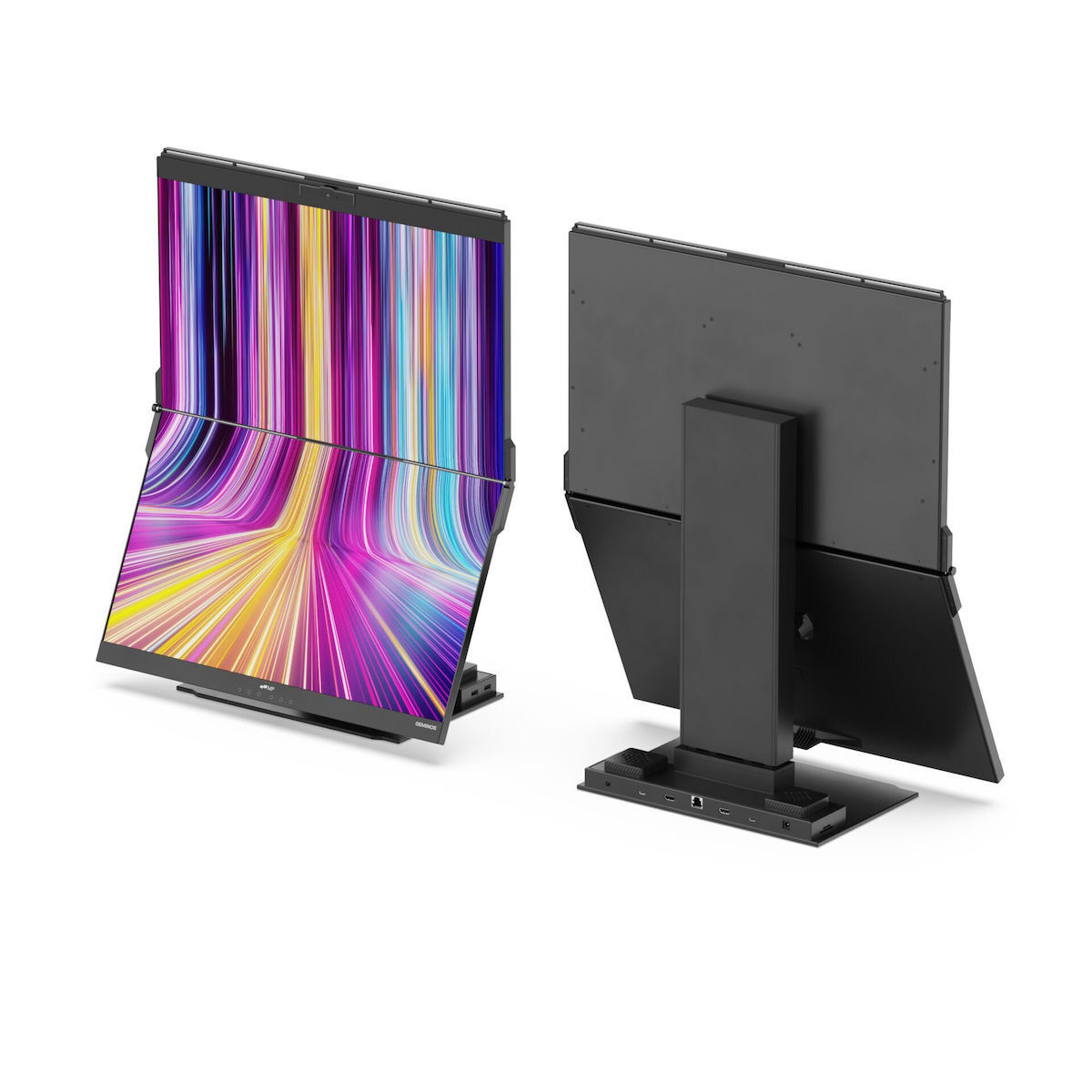 Mobile Pixels Geminos X 24 dual Portable Monitor 24" FHD 1920x1080 view 1