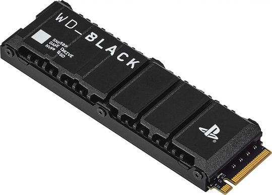 Western Digital SN850P SSD 1TB M.2 Type with PCI Express 4.0 Connection and Heatsink PS5 Compatible WDBBYV0010BNC-WRSN