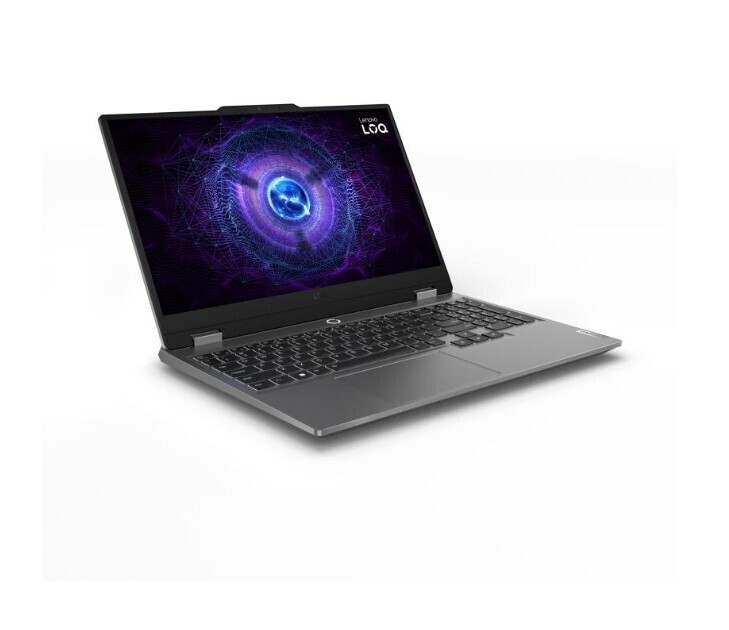 Lenovo LOQ 15IRX9 15.6" IPS FHD 144Hz (i7-13645HX/16GB/512GB SSD/GeForce RTX 4050/No OS) Luna Grey (International English Keyboard) vue 2
