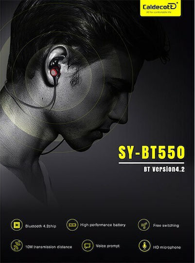BT550 In-ear Bluetooth Handsfree Earphones Black view 3