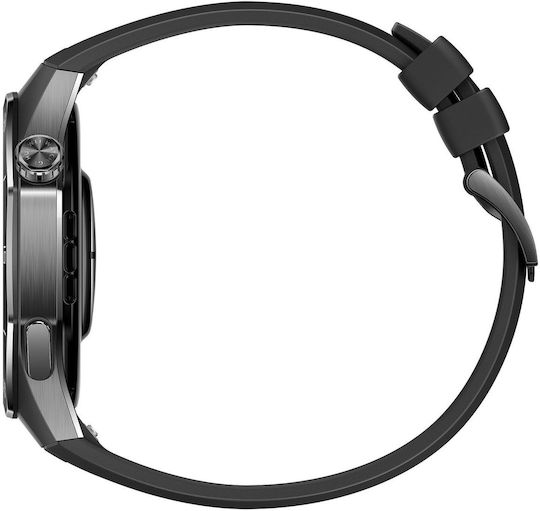 Huawei Watch GT 5 Pro Titanium 46mm Waterproof with Heart Rate Monitor (Black) view 5