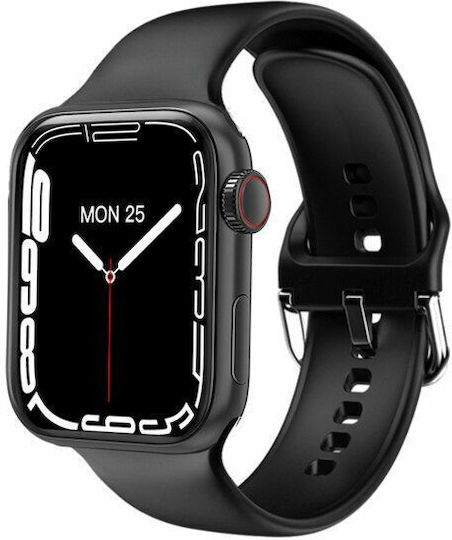 NO.1 N78 Smartwatch with Heart Rate Monitor (Black) view 4