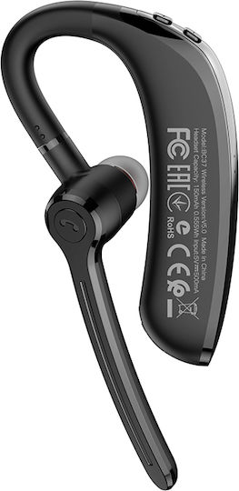 Borofone BC37 Imperor In-ear Bluetooth Handsfree Earphone Black view 2