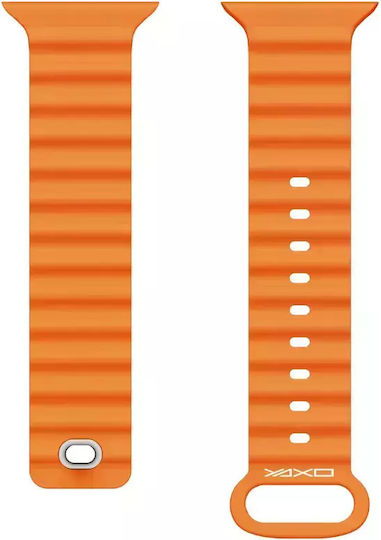 Yaxo Oxnard 50mm Smartwatch with Heart Rate Monitor (Orange) view 7