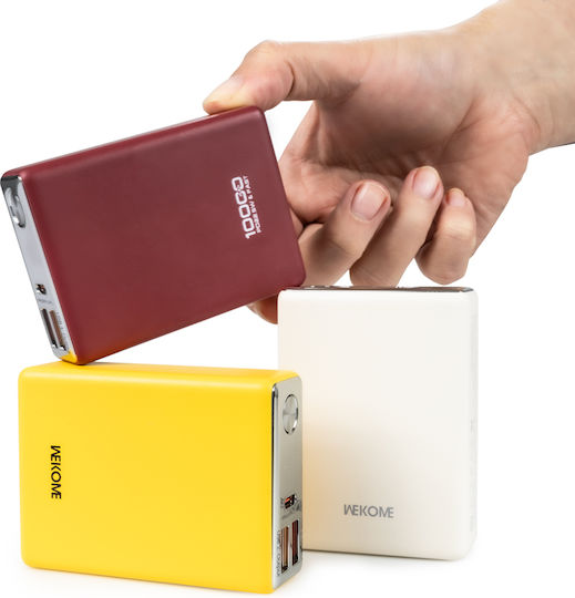 WK Wp-27 Power Bank 10000mAh 20W Power Delivery White view 8