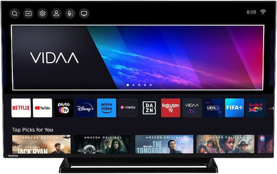Toshiba Smart Television 50" 4K UHD QLED 50QV3363DG HDR (2024) view 1