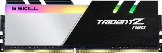 G.Skill Trident Z Neo DDR4 32GB RAM with 2x16GB Modules and Speed 3600 for Desktop F4-3600C16D-32GTZNC view 4