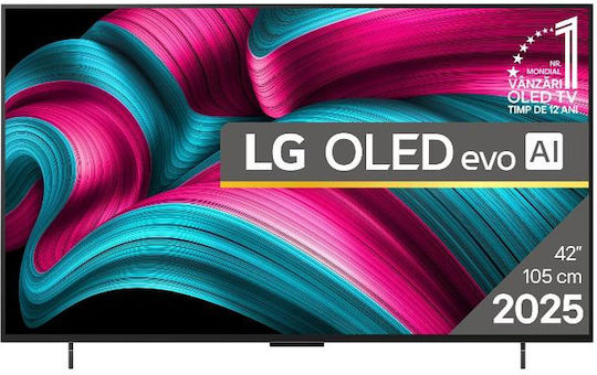 LG Smart Television 42" 4K UHD OLED OLED42C51LA HDR (2025) view 2