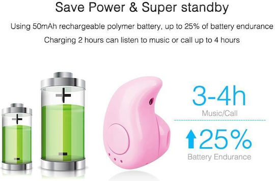 S530 Earbud Bluetooth Handsfree Earphone Blue view 8
