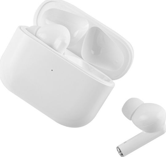 Lamtech LAM020953 Earbud Bluetooth Handsfree Earphones with Charging Case White view 1