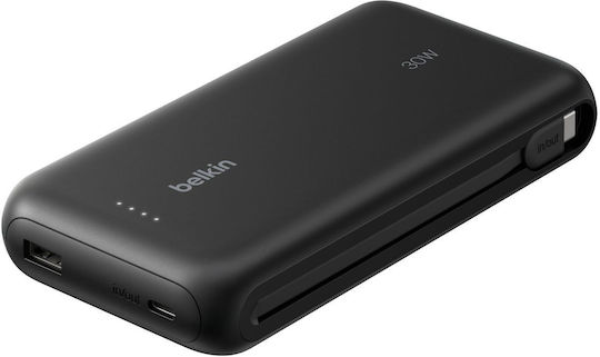 Belkin 20K (30W) for Nintendo Switch 2 Power Bank 20000mAh 30W with USB-A Port and USB-C Port Power Delivery Black view 4