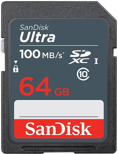 Sandisk Ultra Lite SDXC 64GB Class 10 UHS-I view 1