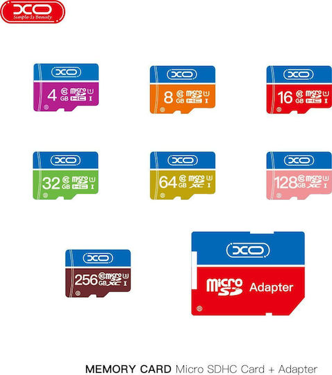 XO microSDHC 128GB Class 10 UHS-I 70MB/s with Adapter view 3