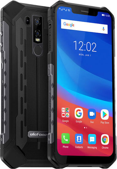 Ulefone Armor 6E Dual SIM (4GB/64GB) Resistant Smartphone Black view 1