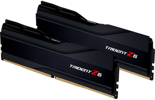 G.Skill Trident Z5 XMP DDR5 32GB RAM with 2x16GB Modules and Speed 7600 for Desktop F5-7600J3646G16GX2-TZ5K