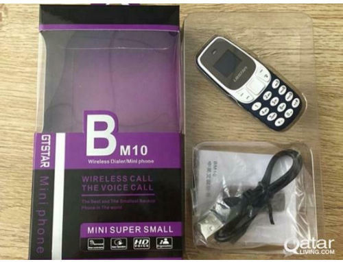 L8STAR BM10 Mini Dual SIM Mobile with Buttons Burgundy view 3