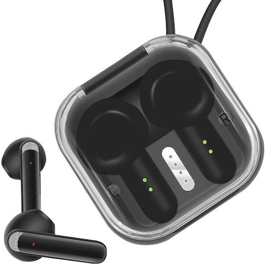 Music Taxi X-S1 Earbud Bluetooth Handsfree Earphones with Charging Case Black view 2