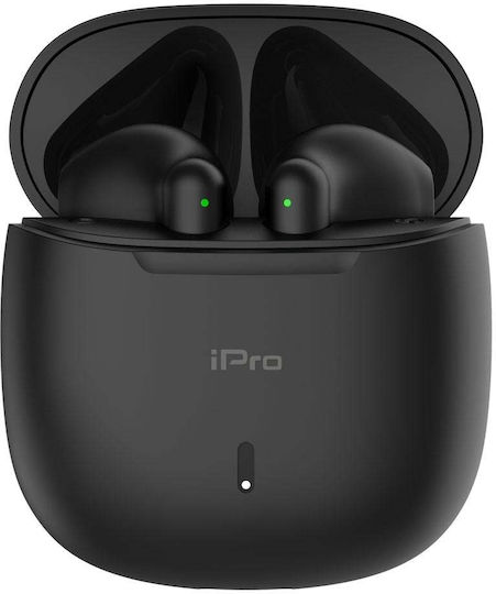 iPro TW100 In-ear Bluetooth Handsfree Earphones with Charging Case Black view 4