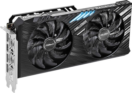 ASRock Radeon RX 7600 XT 16GB GDDR6 Challenger OC Graphics Card Ansicht 2