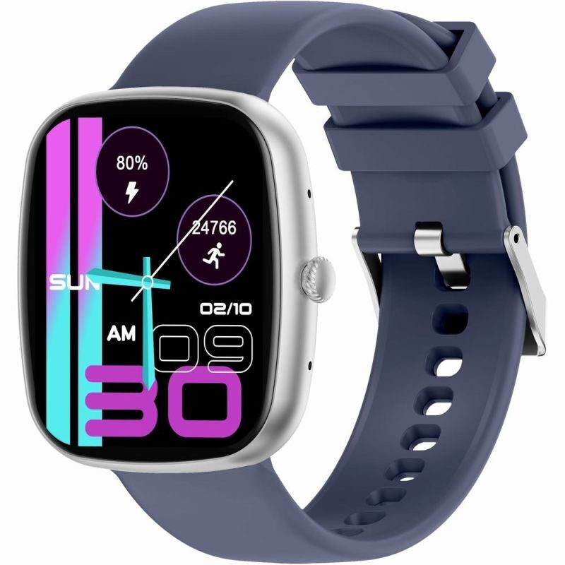 Gravity Gt18-6 Smartwatch Black Navy Strap προβολή 3