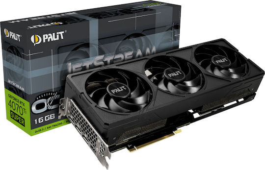 Palit GeForce RTX 4070 Ti Super 16GB GDDR6X Jetstream OC Graphics Card view 2
