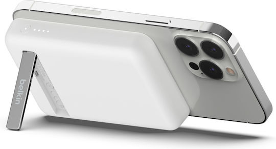 Belkin Boostcharge MagSafe Power Bank 5000mAh White view 4